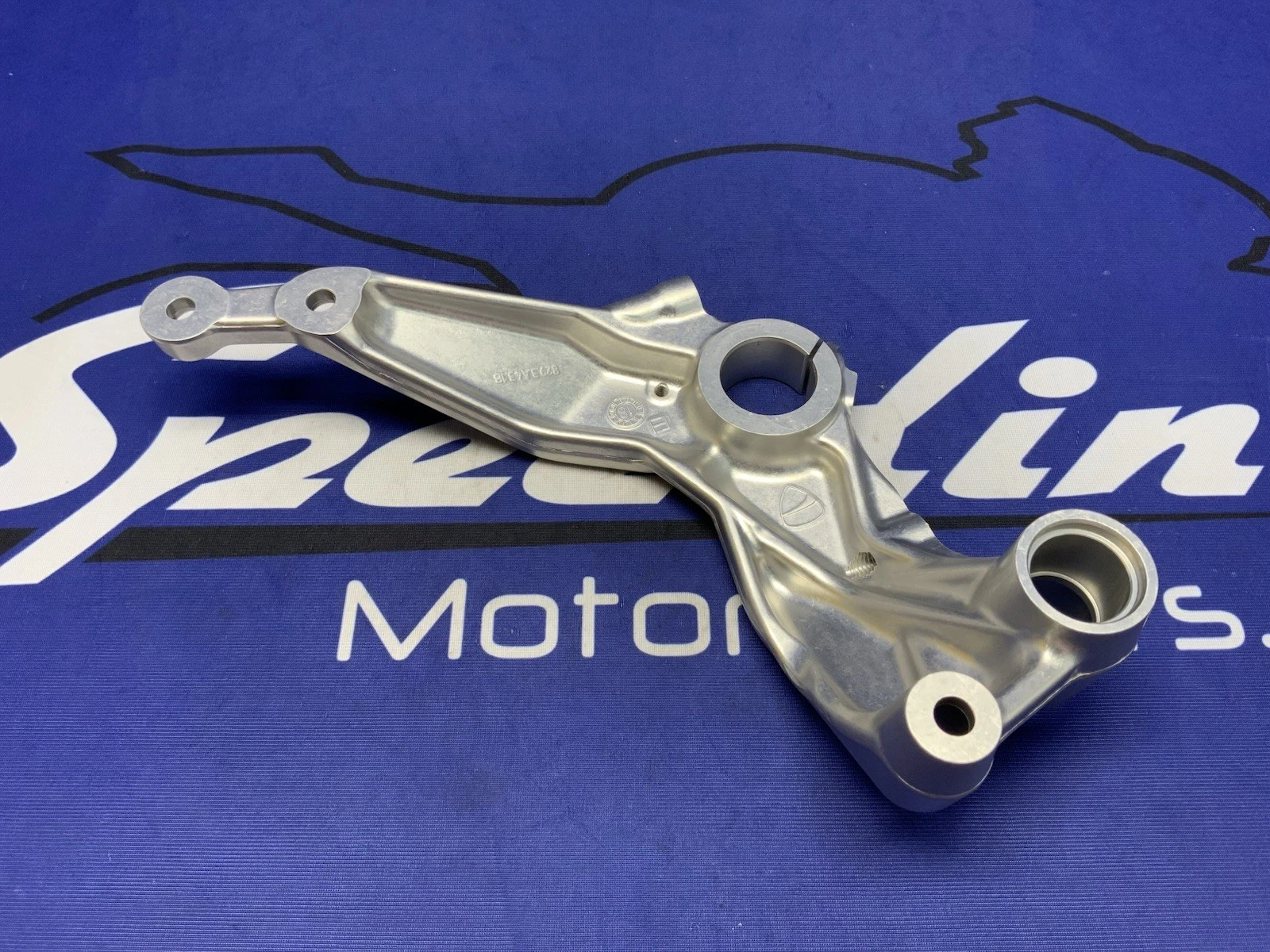 Ducati Left Holder (Silver) Panigale R 2013-2017 OEM 8291B721AA