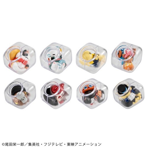 MegaHouse MEGA CAT PROJECT ONE PIECE Oyasumi Nyan Piece Nya-n! Edition 8Pack BOX - Picture 2 of 15
