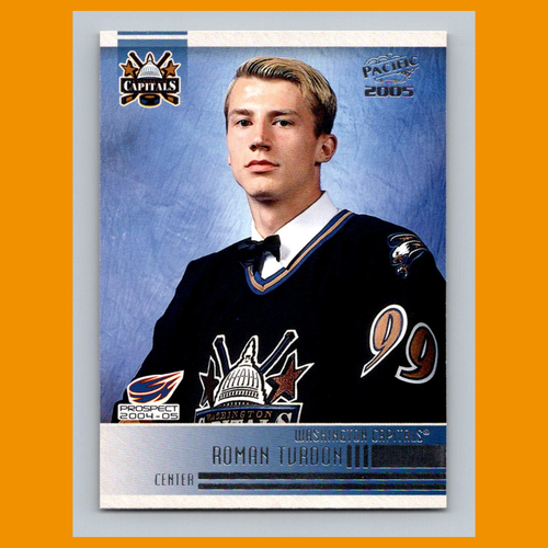 Roman Tvrdon #300 2004-05 Pacific Washington Capitals Hockey Card NHL - Afbeelding 1 van 3