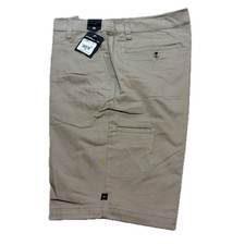 O'Neill Men's Size 36 Redwood Chino Shorts Khaki Standard Fit Inseam 12" NWT