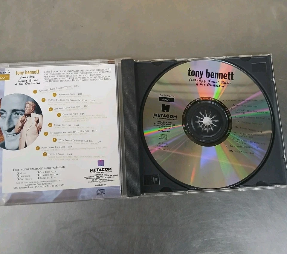 LISTENERS CHOICE TONY BENNETT Tony Bennett (CD) - Image 3 of 3