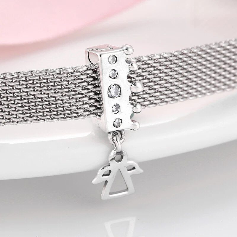 Reflexions Charms Clips Charm Silber 925 Herz Anhänger Love Mom Beads Silber 925 - Bild 4 von 4