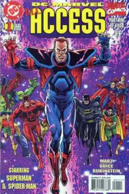 DC / Marvel: All Access (1A) Superman Vs. Venom Direct Edition DC Comics and Mar