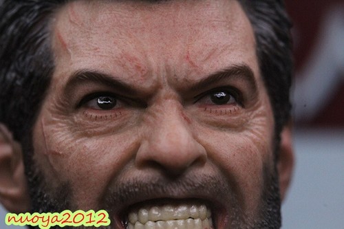 1:6Head Sculpt Angry Ver Wolverine Logan Head Carved Hugh Jackman Fit 12"PH Body - Picture 9 of 16