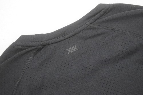 Rhone XXX Gym Shirt Black Performance Wicking Short Sleeve Mens Size Medium