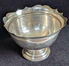 166g Wallace Sterling Silver Pedestal Bowl 4821