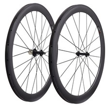 Juego de ruedas de carbono para bicicleta de carretera Tubules llanta de 50 mm cojinete de cerámica R13