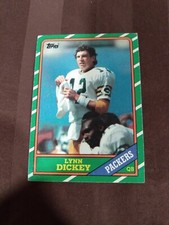 Lynn Dickey 1986 Topps Green Bay Packers #214