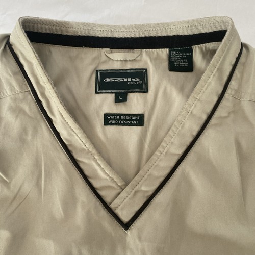 Bolle' GOLF Mens Size V Neck Pullover Short Sleeve Performance Fabric Large - Picture 6 of 7