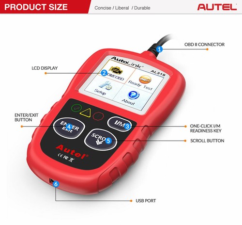 Outils de Diagnostic Auto OBDII Lecteur de Code Effacement des Codes d'Erreur - Bild 12 von 12