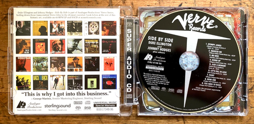 Duke Ellington & Johnny Hodges – Side By Side - SACD / Hybrid - NM! - Foto 2 di 3