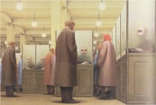 Listing image for George Tooker : Government Bureau : 1956 : Archival Quality Art Print
