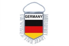Mini banner flag pennant window mirror cars country banner germany deutschland