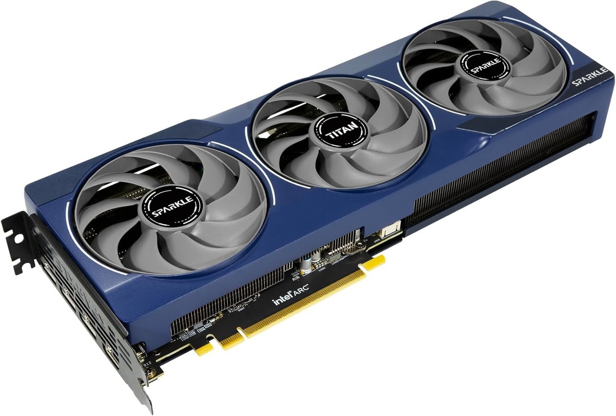 SPARKLE Intel Arc B580 TITAN OC 12GB GDDR6 PCIe 4.0 Graphics Card