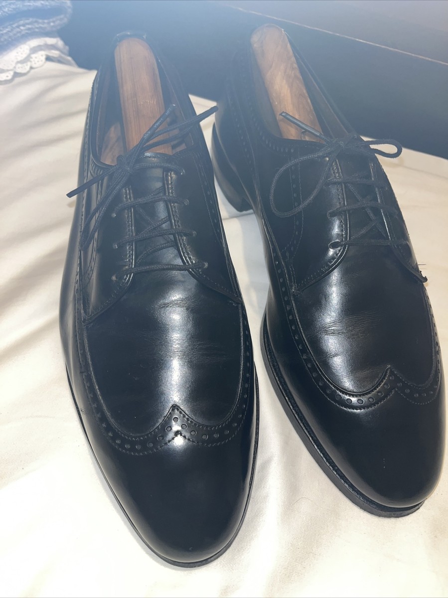 Vintage Allen Edmonds Richmond Shoes Sz. 9.5 Allen Edmonds Richmond Mens Size 9.5 D Dress Shoes Black  main image 4