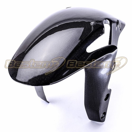 Honda 2013-2023 CBR600RR Carbon Fiber Front Fender Mud Guard Hugger Fairing Cowl - Picture 2 of 5