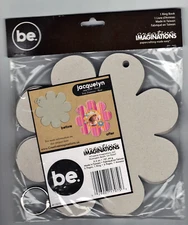 BareElements LARGE FLOWER CHIPBOARD RING BOOK w/RING scrapbooking CRAFTS