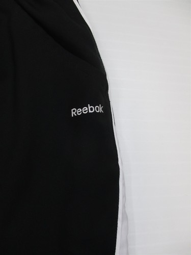 Reebok Sporthose Damen Gr. S leicht schwarz/weiß Track Capri - Bild 2 von 8