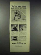 1938 Wahl-Eversharp Repeating Pencil Ad - With Thumb