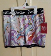 Girls CUTE Justice Fashion Active Shorts Size XL 16-18 BRAND NEW W TAGS