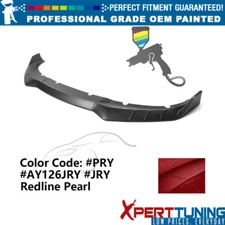 Fits 15-23 Dodge Charger 3PCS Front Lip IKON V3 ABS #JRY, PRY Redline Pearl