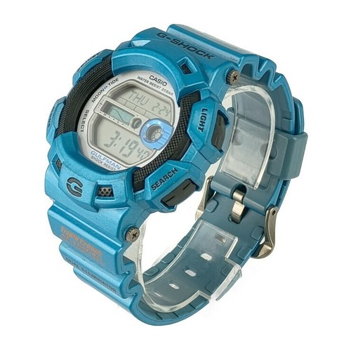 CASIO watch G-SHOCK MASTER OF G - SEA GULFMAN G-9100TC-2JFBlue Titanium Resin - Picture 2 of 8