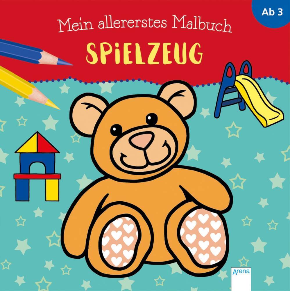 Thumbnail - Reimers, Silke: Mein Allererstes Malbuch – Spielzeug. Ab 9 Jahre.