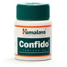 4 packs X Himalaya Confido Tablets 60tab each Tablets free shipping USPS