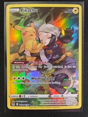 Pikachu TG05/TG30 Lost Origin Trainer Gallery 2022 Pokemon TCG Card | eBay