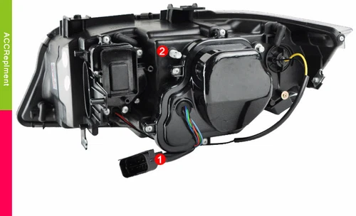 Headlight Assembly For BMW X5 E70 2007-2013 HID Projector LED DRL Replace OEM - Picture 9 of 14