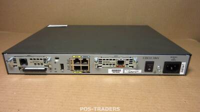 Cisco 1841 V01  Integrated Services Router INCL 1X WIC 1SHDSL - 1X WOC 1B-S/T V3