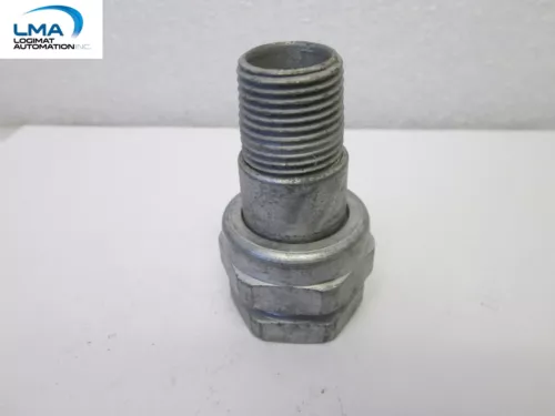 2x CROUSE-HINDS UNF UNION EXPLOSION PROOF CONDUIT FITTING COUPLING 1/2" ABCD-EFG