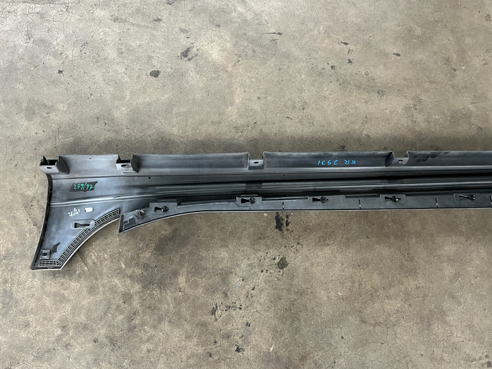 ⭐2014-2020 MASERATI GHIBLI SQ4 RIGHT PASS SIDE SKIRT ROCKER PANEL OEM LOT2531