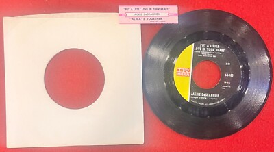 Jackie Deshannon - PUT A LITTLE LOVE IN YOUR HEART/ALWAYS TOGETHER - 45rpm (7'') 
