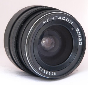 "10-Blade" PENTACON 30mm f3.5 M42 mount fit CANON NIKON SONY PANASONIC M4/3 #615