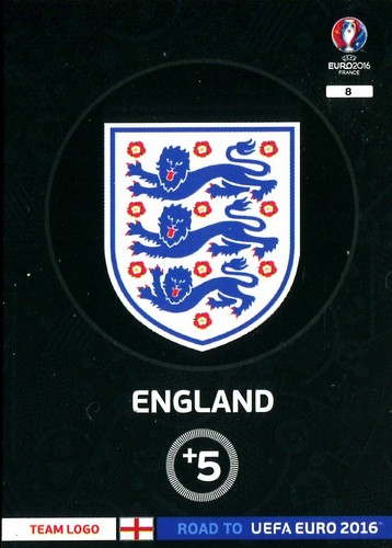 Panini Adrenalyn XL Road to UEFA Euro 2016 logotipos equipo insignias elegir Francia - Imagen 9 de 28