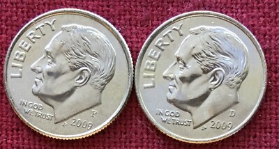 Not Satin Finish Hard To Find 2008-P Uncirculated ROOSEVELT DIME Roll