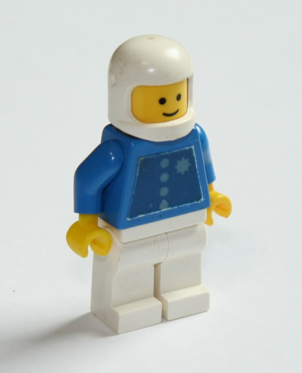 Lego Vintage Classic Town Coast Guard Pilot Police Minifigure Sticker RARE