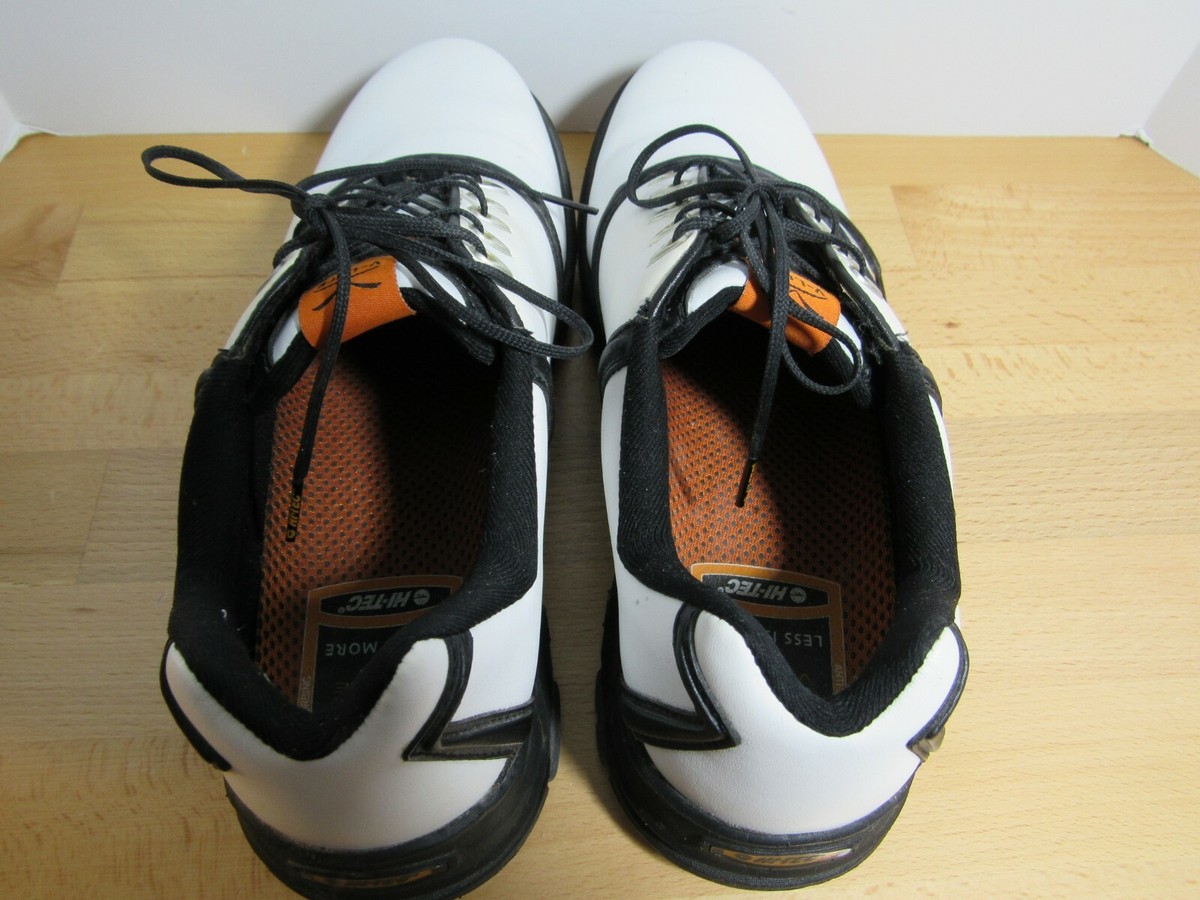 Hi-Tec V-Lite True Mens Golf Shoes White Black Spiked G271831 Size 13 G1 Men main image 4
