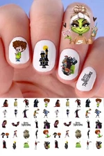 Hotel Transylvania Waterslide Nail Decals Set Of 50 Instructions & Bonus