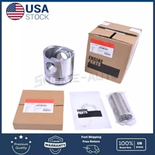 Piston + Ring Sets For Dodge Ram 5.9L Cummins 24v 04-07 Std US Stock 4089669