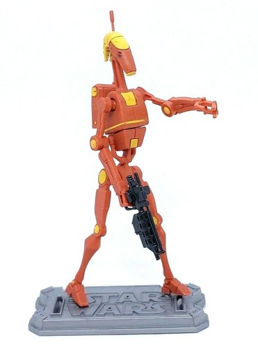 Star Wars Clone Wars B1 Battle Droid Commander 2008 Hasbro 3.75" Figure