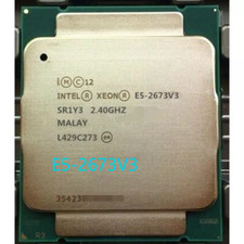 Intel Xeon E5-2673 V3 2.4GHz 12-Core Processor SR1Y3 - Used / Tested