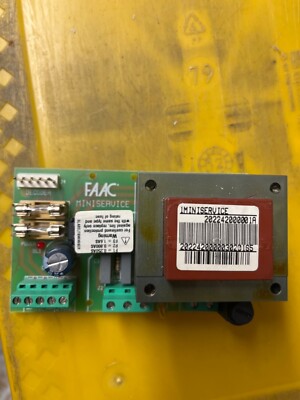  Zentrale Elektronik Mini Servicericambio FAAC GB Miniservice
