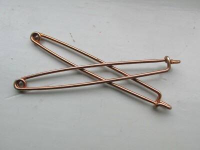 2 Vintage Large Pins Victorian Apron Pins Ebay