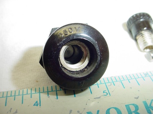 Vintage Efen Fuse Holder P2027 W/ Fuse Screw On Cap European 250V - Picture 4 of 10