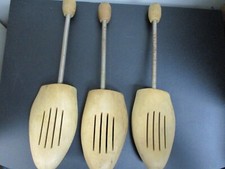 Wooden Shoe Tree Inserts-Lot of 3