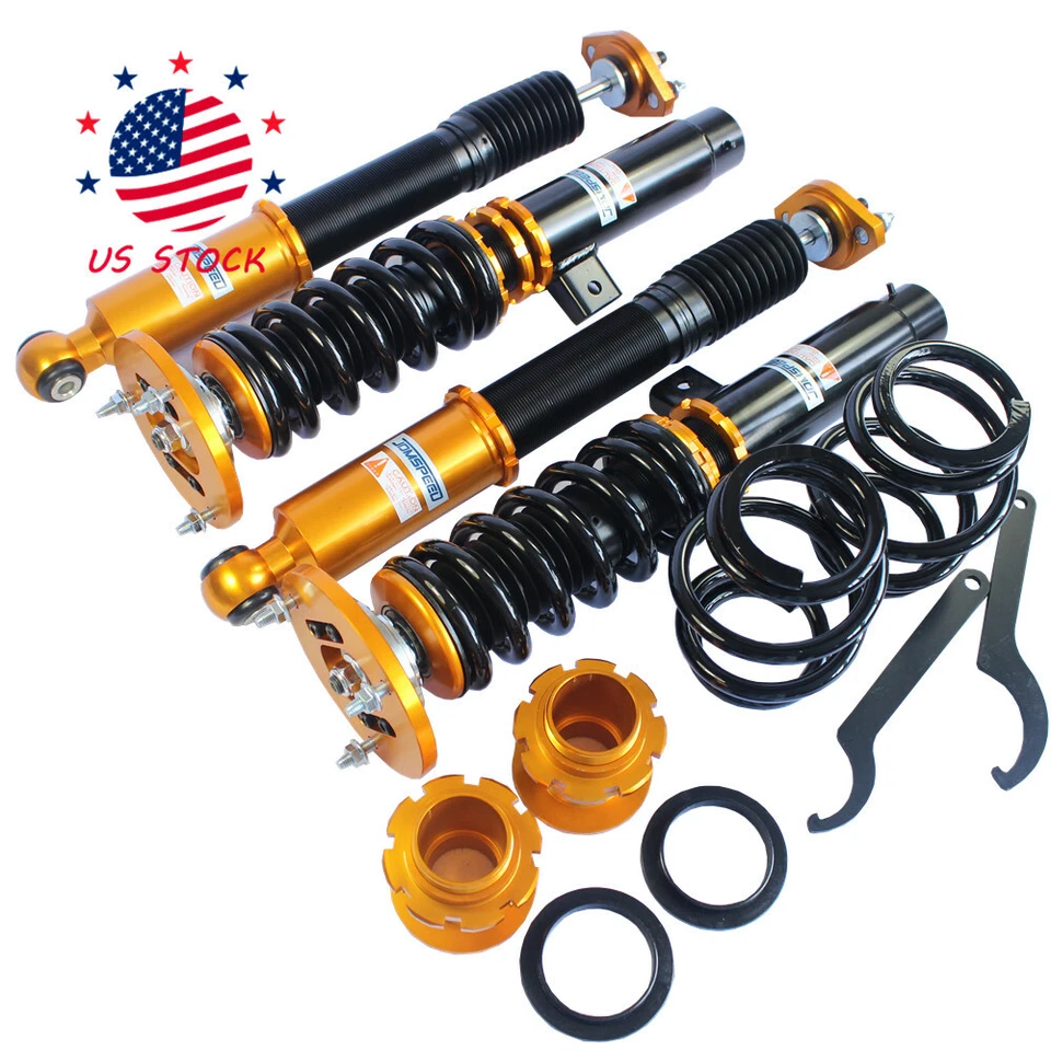 For 99-2005 BMW E46 328 325 330 Dampers Springs Coilovers Shock Lowering Kit 4× - Image 3 of 4