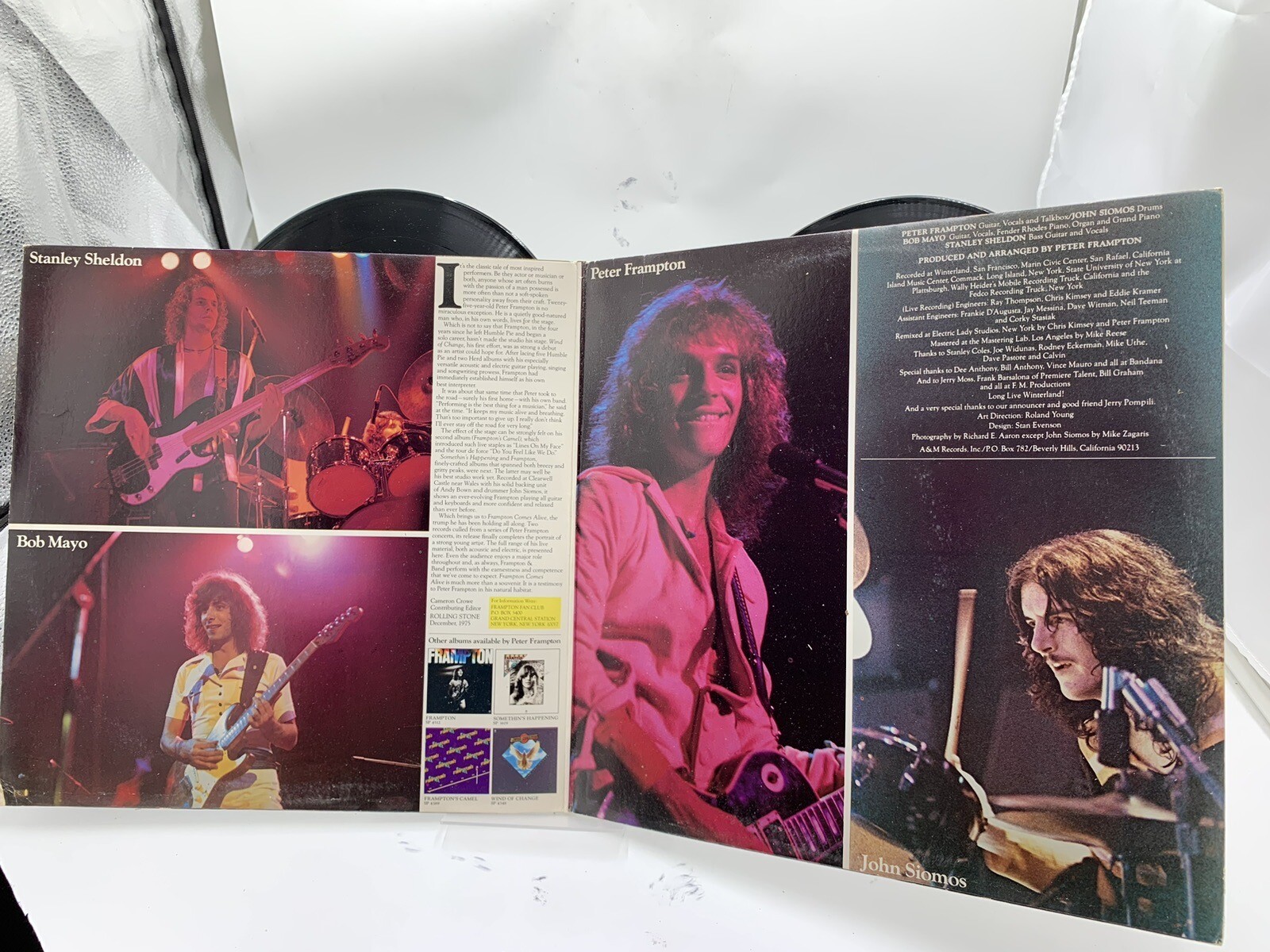 Peter Frampton Original Master Recording LP Frampton Comes Alive Vinyl eBay