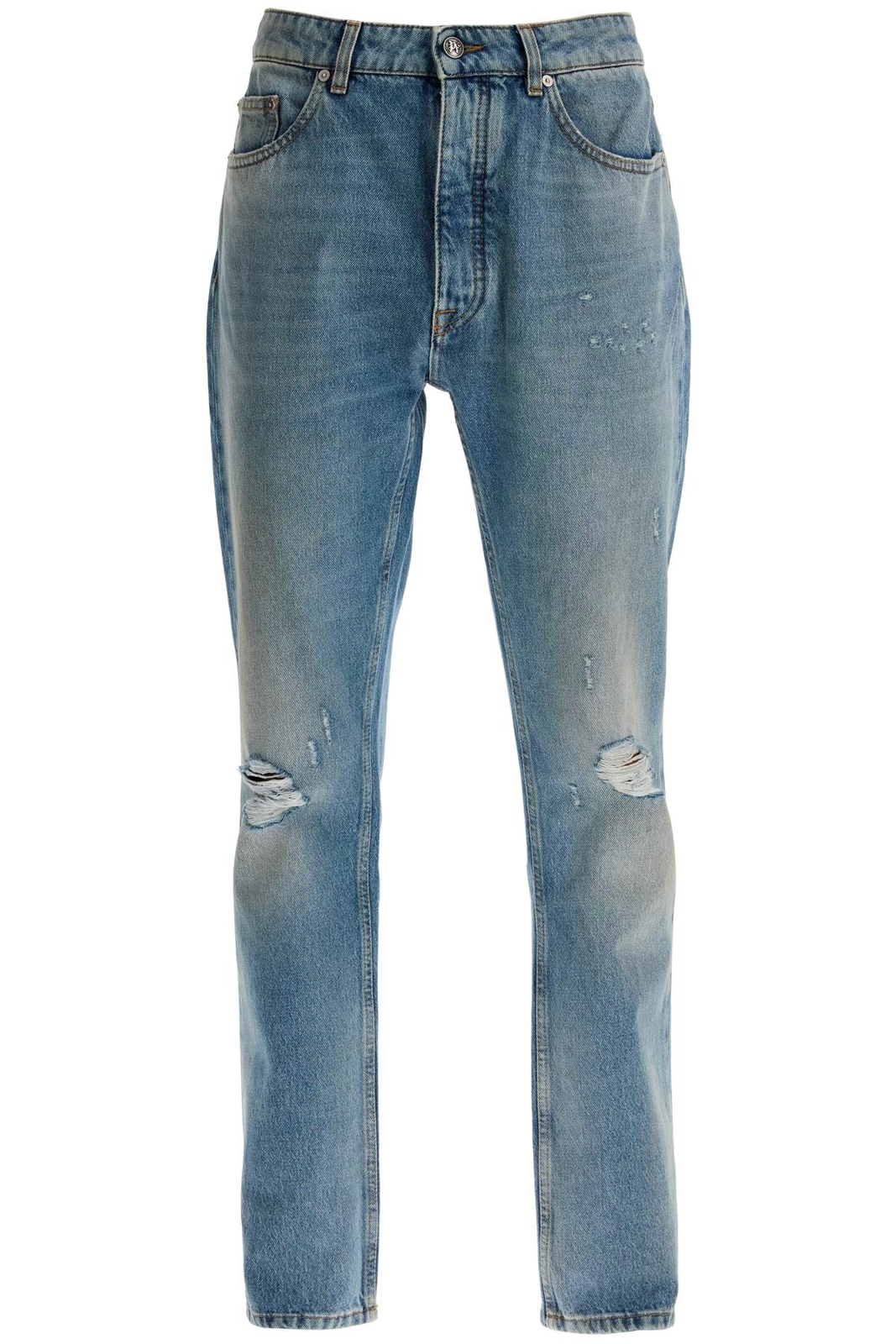 Джинсы PALM ANGELS мужские Tg 33 ДЖИНСЫ PMYA039F24DEN001 503 СИНИЕ 99190₽